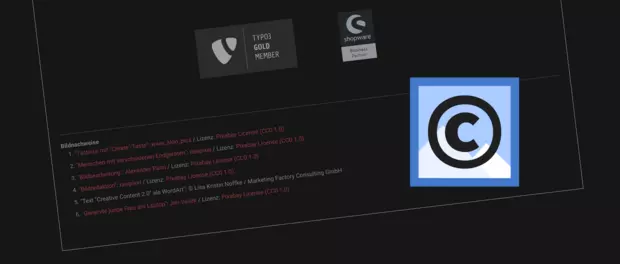 Picture credits with TYPO3 extension Picture Credits