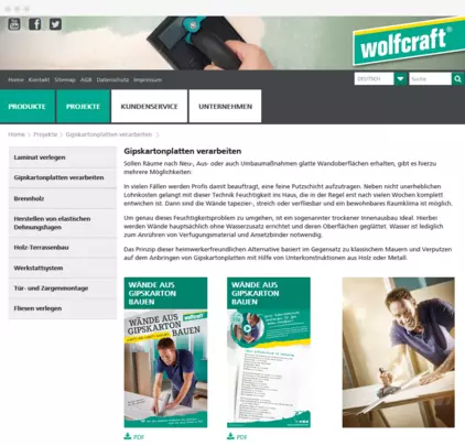 wolfcraft project site