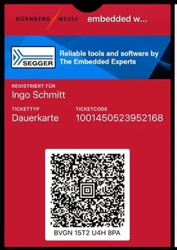 E-Ticket embedded world